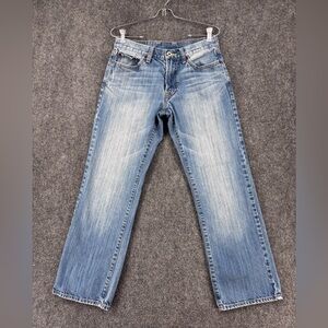 Lucky Brand 361 Vintage Straight Jeans Women’s 30 Distressed Mid Rise Casual